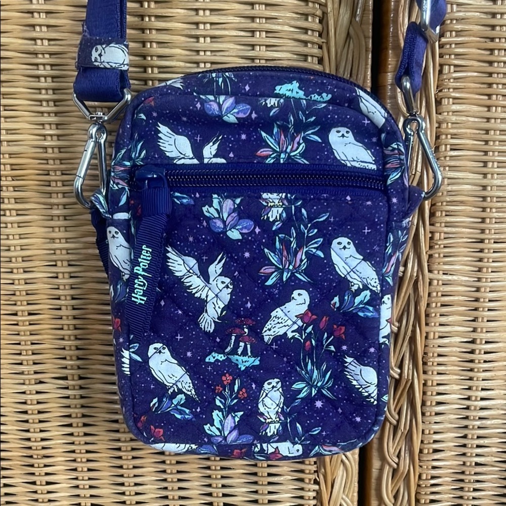 RARE Vera Bradley Harry Potter Forbidden Forest Convertible Small Crossbody